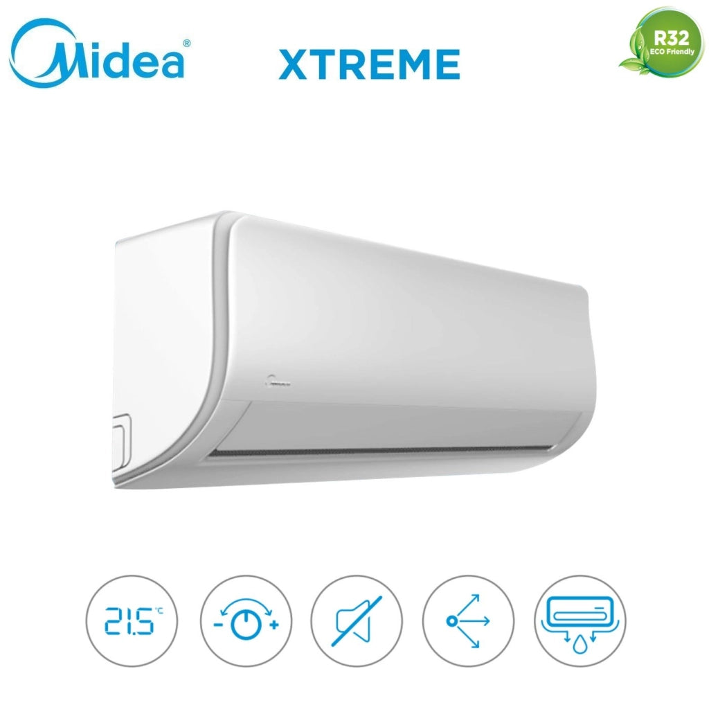 Condizionatore Midea Penta Split Inverter serie XTREME PRO 9+9+9+12+12 Btu con M5OE-42HFN8-Q R-32 Wi-Fi Integrato