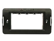 10pz supporto per placche 4 posti "onda" - 4 posti - (7724) cod:ferx.fer433747