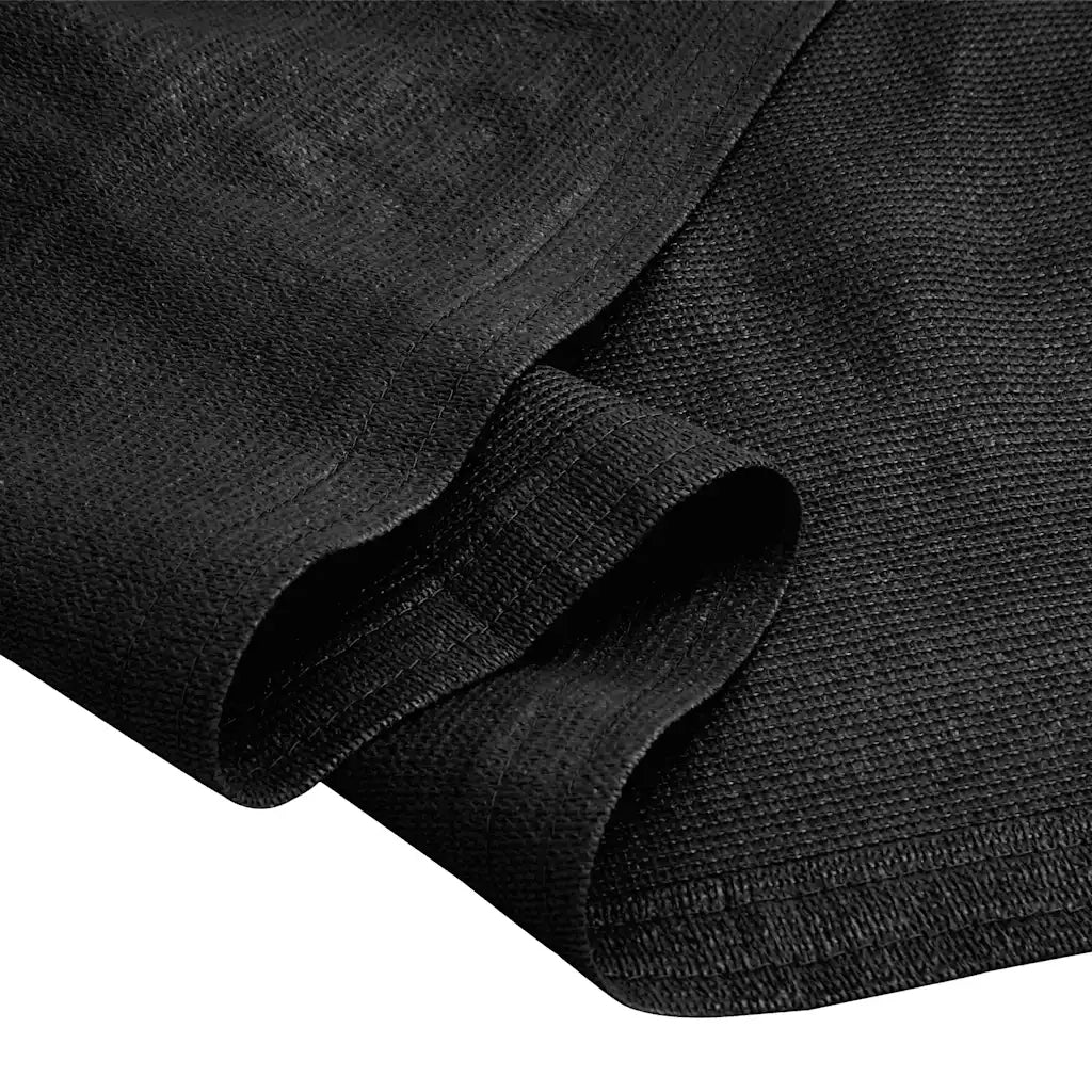 Tappeto da Tenda 300x500 cm Nero 310789