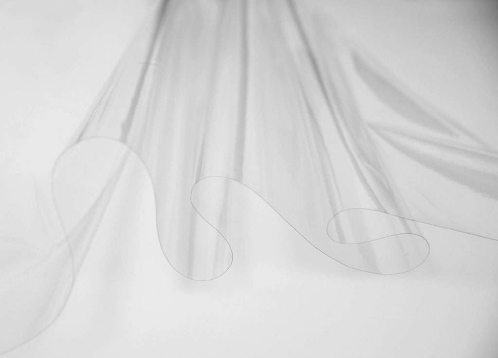 Tovaglia Antimacchia Plastificata PVC Trasparente Proteggi Tavolo - 140x160 - Trasparente