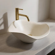 Lavabo Da Appoggio In Ceramica Rea Hm-35b Handmade Art