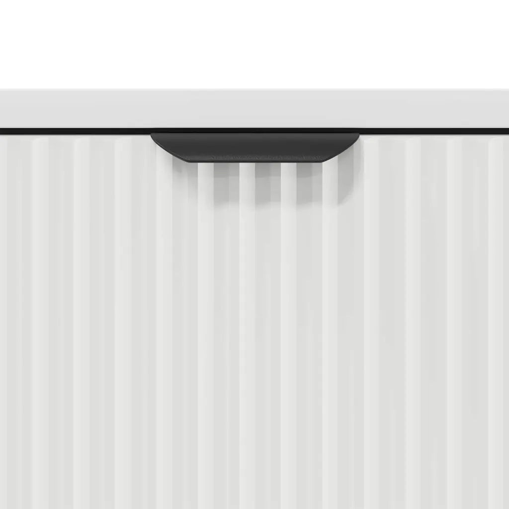 Credenza-Buffet-Armadio da cucina Bianco 89.5 x 33 x 82 cm Legno multistrato