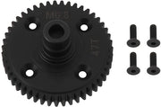 Pulsante a distanza compatibile con T-RAXXAS Mini Maxx - 47 denti - Acciaio di carbonio - Resistente all'usura - Off-road/Sfide di pista - Resistenza torsionale