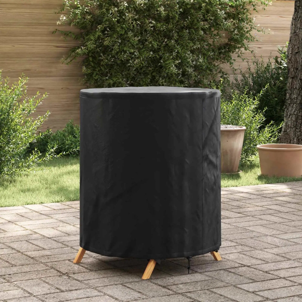 Copertura Tavolo Tinta unita Nero 62 x 62 x 70 cm Tessuto