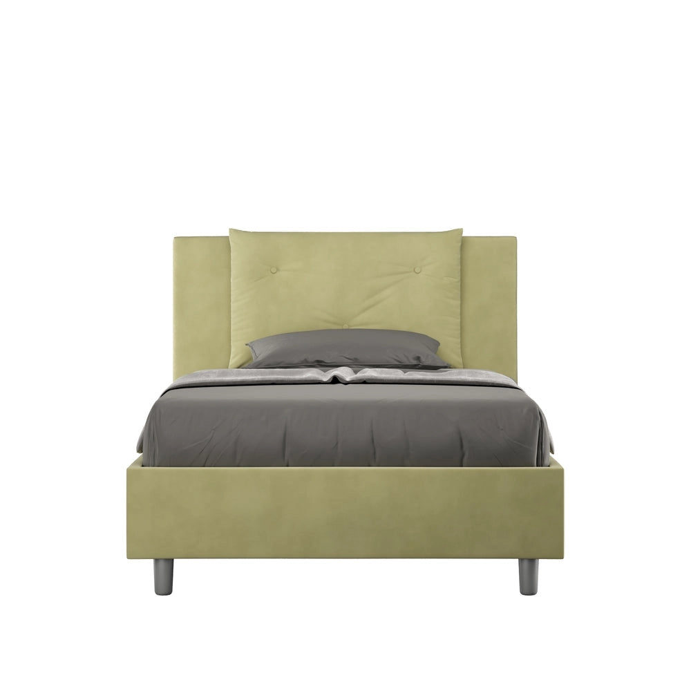 Letto Singolo 80x190 cm con Rete Appia Tè Verde
