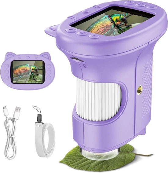 Microscopio per Bambini - Educativo - Blu