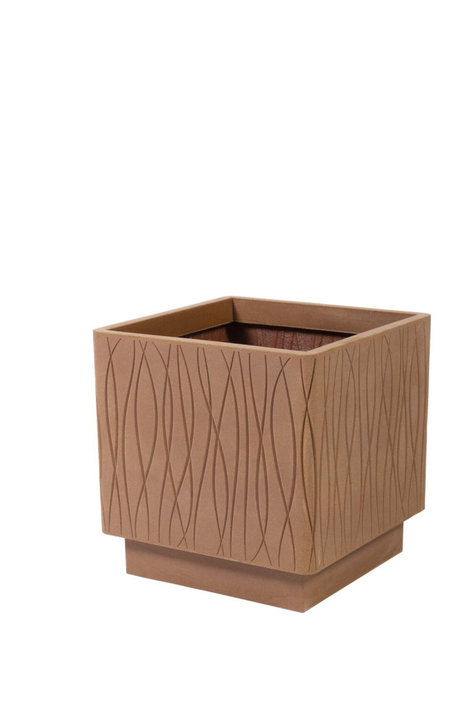 Naturalia Vaso Quadro 40 Plastecnic Vari Colori Colore: Corten
