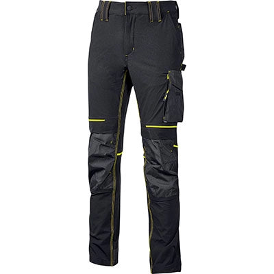 PANTALONE SLIM FIT ATOM UPOWER  BLACK CARBON L