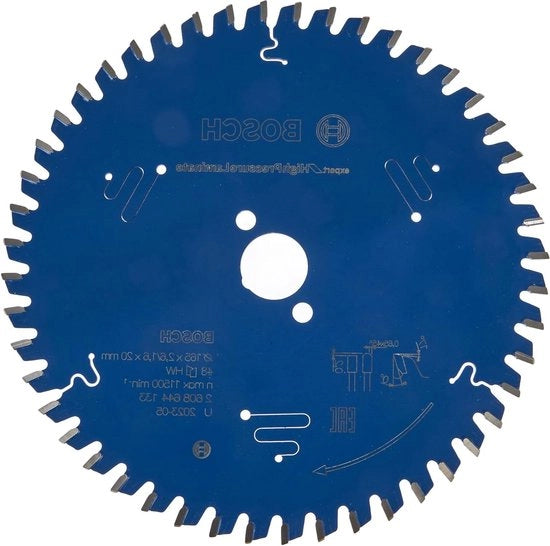 Lama circolare per laminato ad alta pressione - Expert - 48 denti - 1 pezzo - 165 x 20 x 26 mm