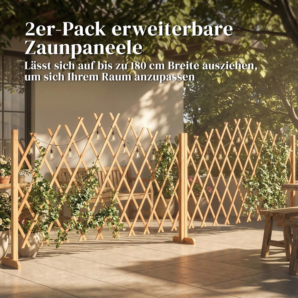 Paratia estensibile ¨C zephmum ¨C marrone 180x30x103 cm