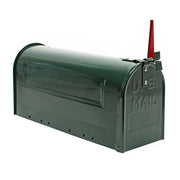 Cassetta postale di design in stile americano cassetta postale indipendente USA verde 16_0000088