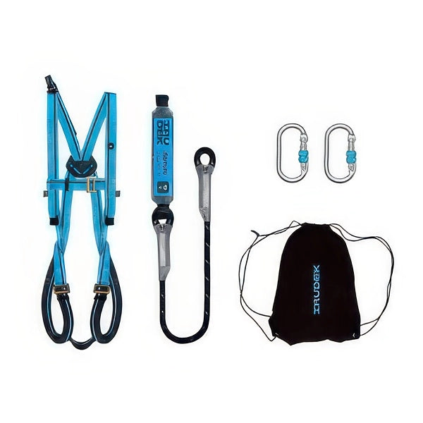 Kit Imbracatura Anticaduta Irudek per Lavori in Quota EN 361 EN 362 EN 355