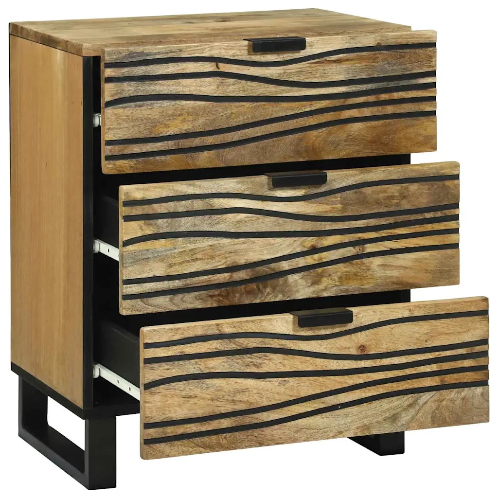 Armadio da Notte con cassetto Marrone 50 x 33 x 62 cm 4017945