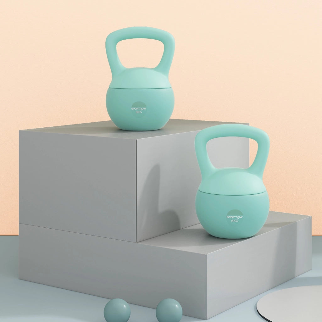 Kettlebell 6 kg Pesa Rusa ¨C Minimal ¨C Verde 19x19x28 cm