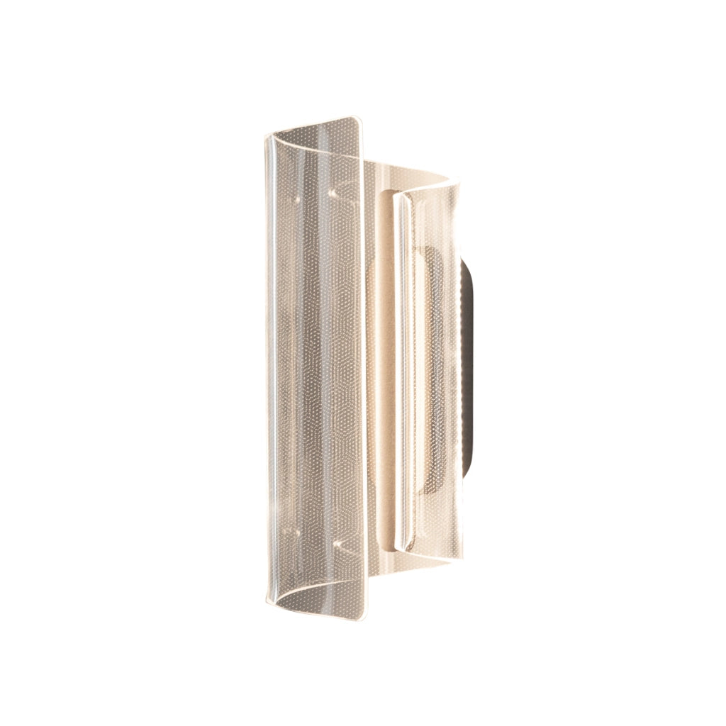 Applique Italux CASEL caffè trasparente LED 13W 3000K