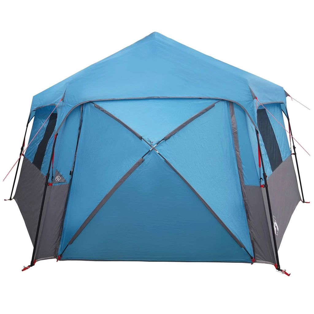 Tenda istantanea con telo antipioggia per 12 persone e rilascio rapido