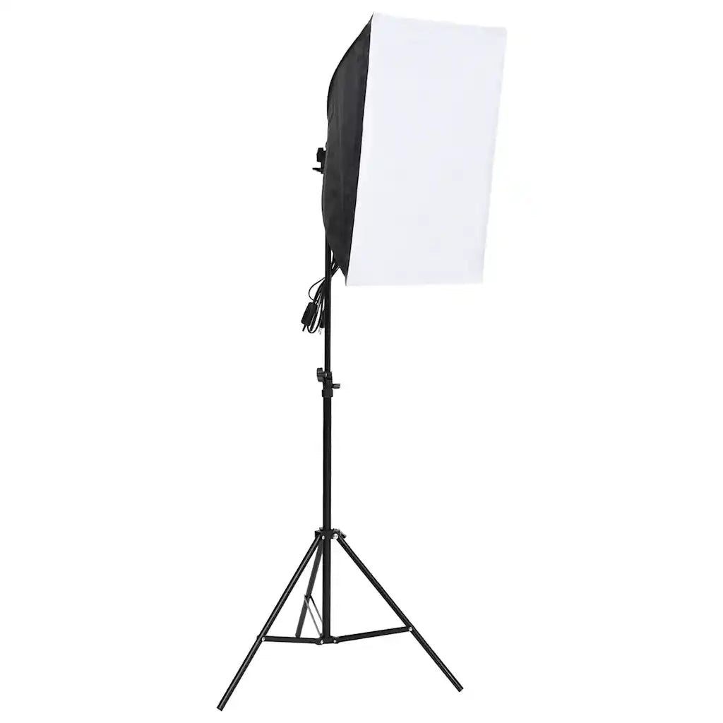 Kit per Studio Fotografico con Set Luci, Fondale e Riflettore 3094733