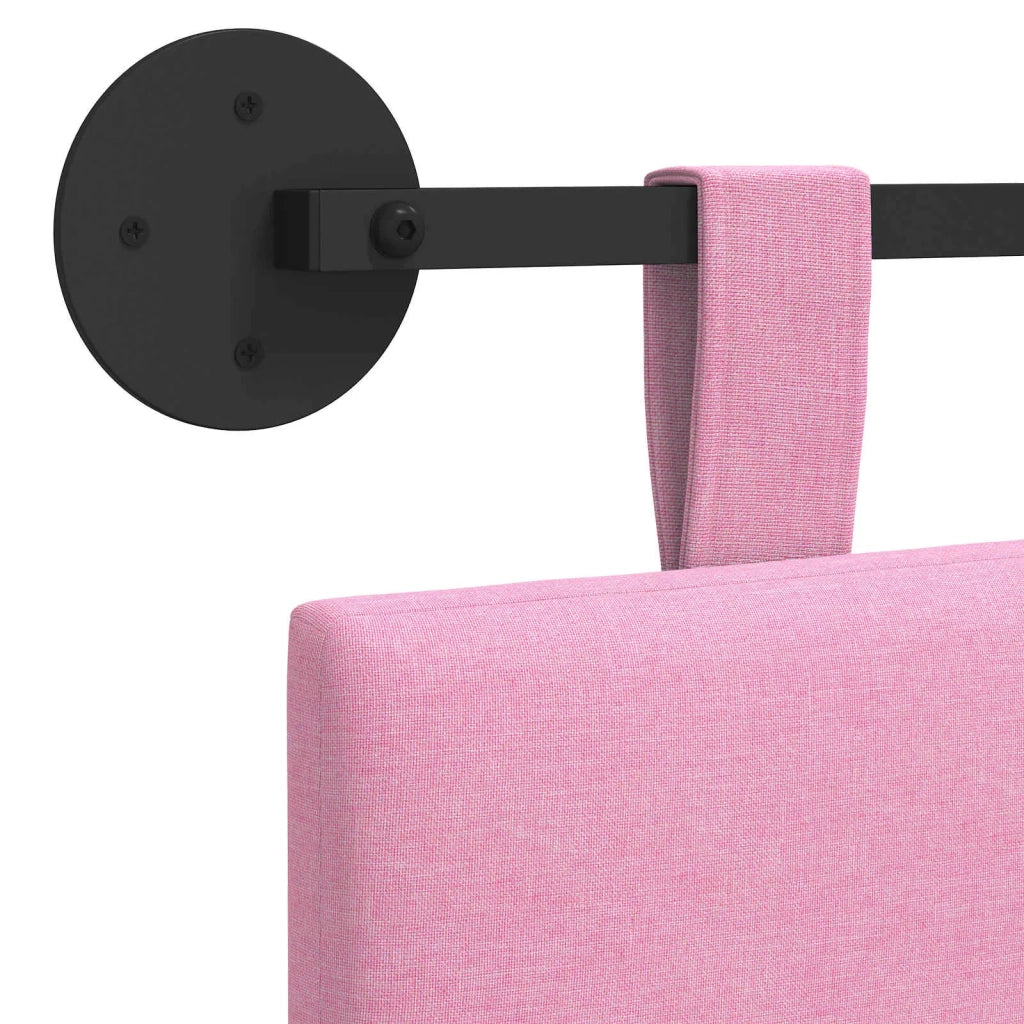 Testiera | Testata sospesa Rosa Tessuto