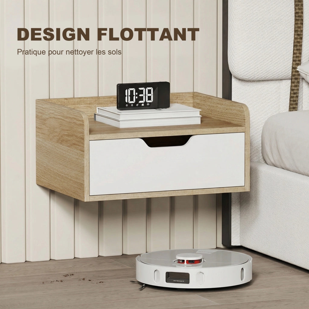 Comodini ¨C Minimal ¨C Legno Naturale 40x30x19,5cm