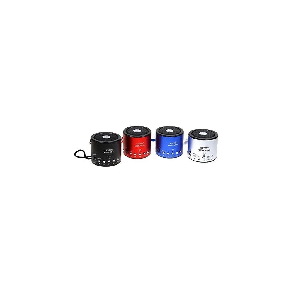 Trade Shop - Mini Speacker Cassa Bluetooth Portatile Con Radio Mp3 Wsq9 Per Smartphone Da 5w -