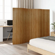 Divisorio Ambienti Marrone Larghezza 250 cm Altezza 165 cm in Bambù 376992