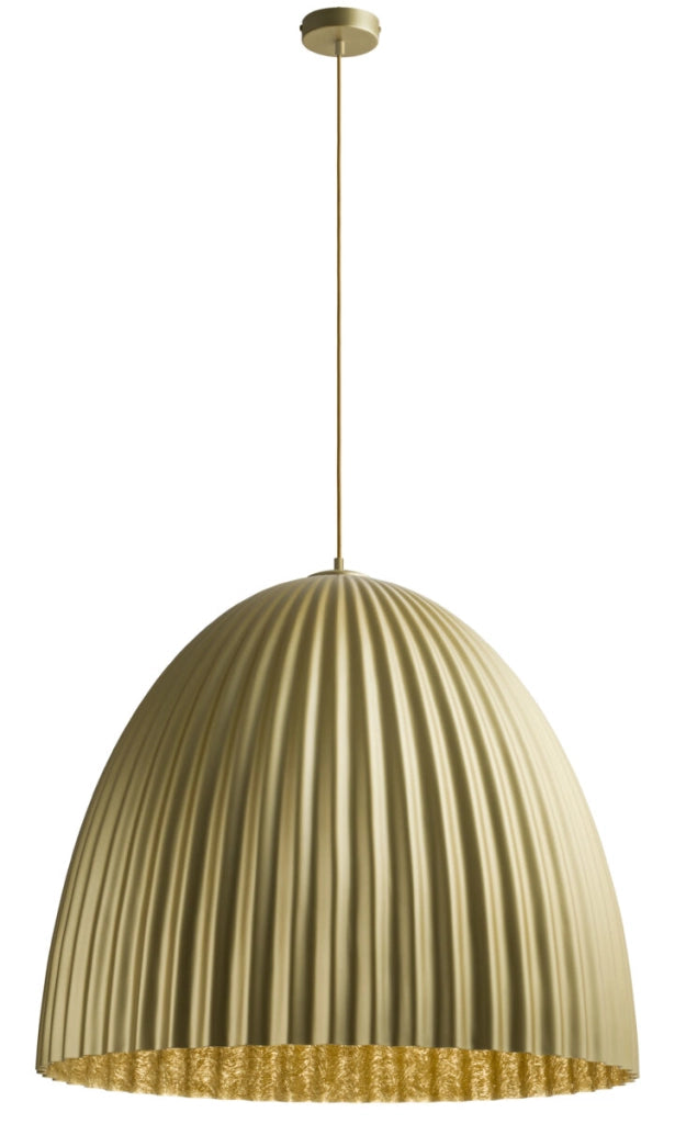 Sospensione moderna oro Ø70 Telma E27 Sigma Lighting