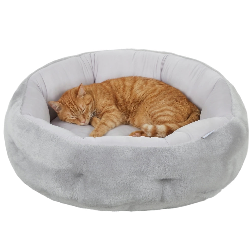 Letto Reversibile per Gatti, Letto per Cani di Piccola Taglia da Interno