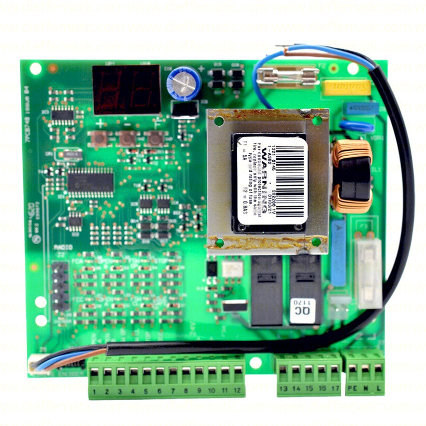 CENTRALE DI COMANDO X CANCELLI SCORREVOLI 202269 EX SPRINT 382 230V GENIUS JA382
