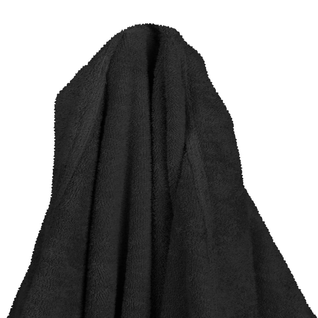 Felpa coperta KINN Nero XXL Cotone 4100888