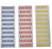 Set di pietra di abrasione Coarse/Medium/Fine - Set di pietre di abrasione - Pietra di abrasione con diamante - Contenitore di archiviazione - Lavorazione precisa - Alta qualità - Strumenti per la rifinitura