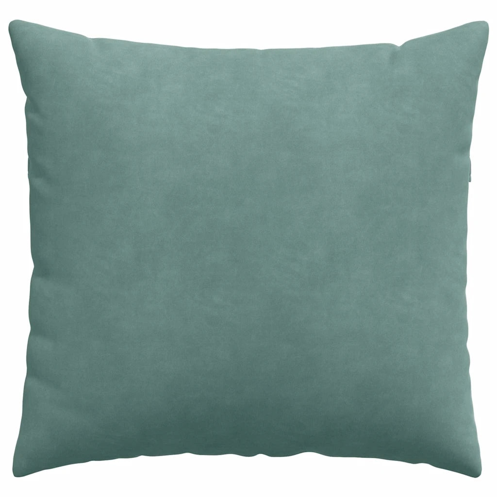 Cuscini da Divano 2 pcs Verde Mare 50 x 50 cm Tessuto in Cords 42013981