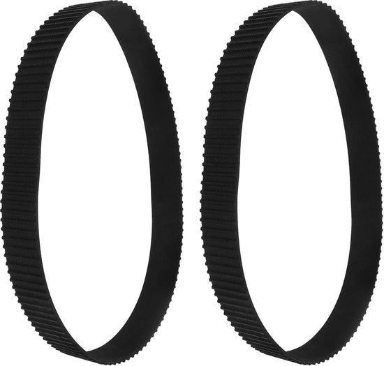 Rim di Accoppiamento in Gomma - 120 Denti - 25 mm Larghezza - 610 mm Circonferenza - Resistenti alle Sollecitazioni e Duraturo