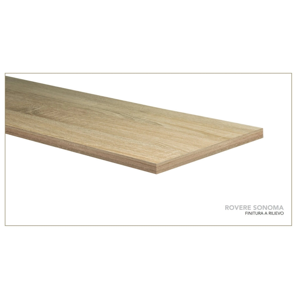 RIPIANO ROVERE SONOMA CM. 1.8X100X30