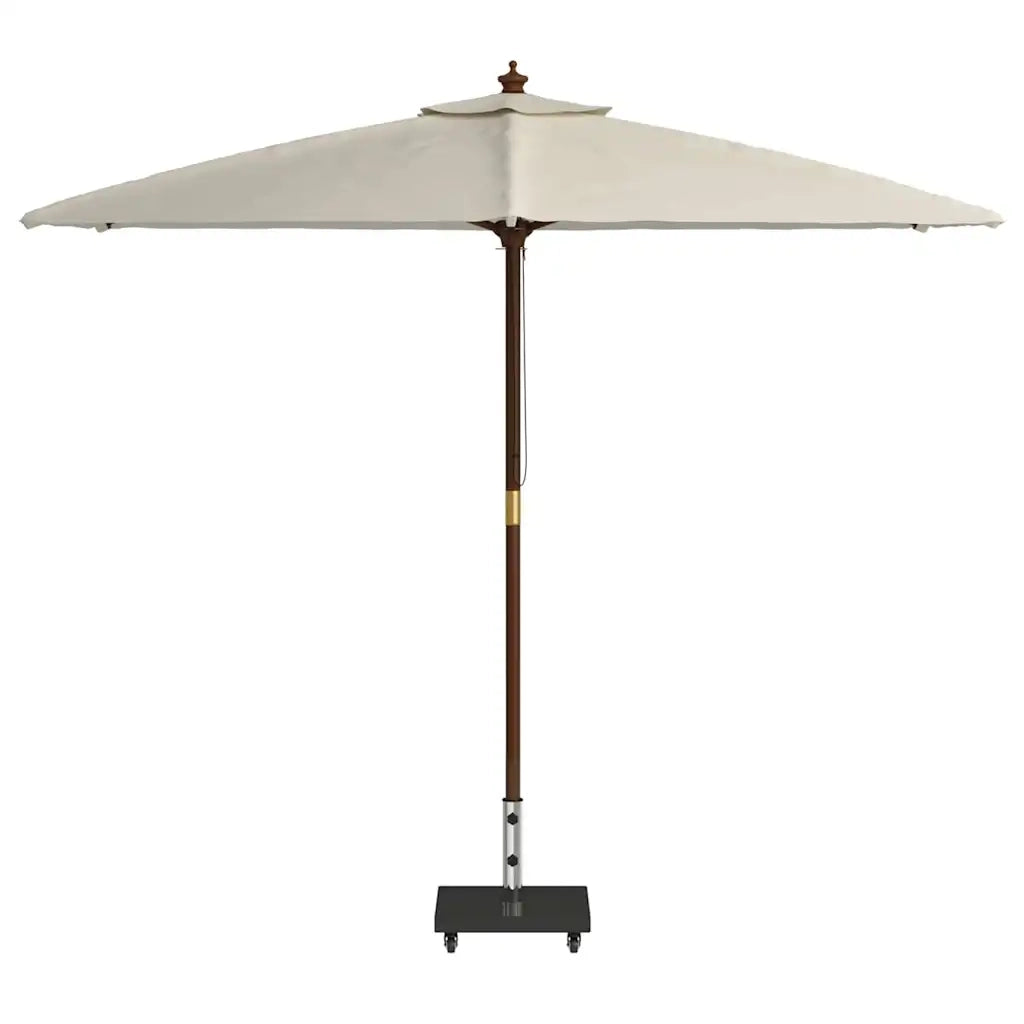 Base per ombrellone-Supporto per ombrellone 30kg Nero Granito Quadrato