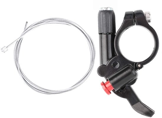 Pulsante di Accensione per Bicicletta Robusto - Lega di Alluminio - Peso Leggero - Facile da Installare - Adatto per Diametro di Sterzo 22,2 mm - Resistente alla Corrosione - Pulsante di Accensione per Bicicletta