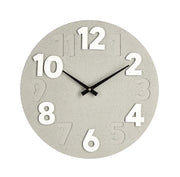 Orologio da parete Timing tortora ø40 cm