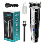Tagliacapelli Professionale Impermeabile Ricaricabile Usb Trimmer Barba Vgr V072