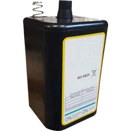 BATTERIA PER LAMPADA LAMPEGGIANTE 6V - lunga durata