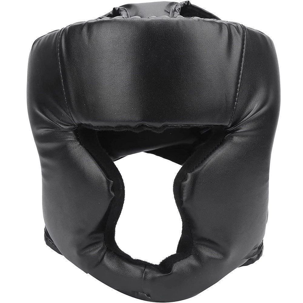 Trade Shop - Copricapo Addensato Da Boxe Durevole Pratico Per Allenamento Protezione Testa -