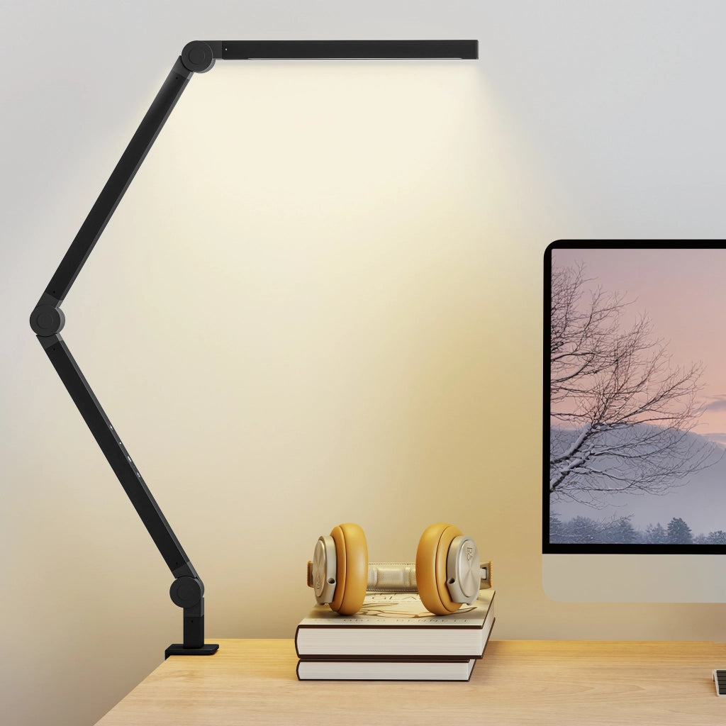Lampada da scrivania LED regolabile ¨C Xylo ¨C 96 LED, luce regolabile, nero