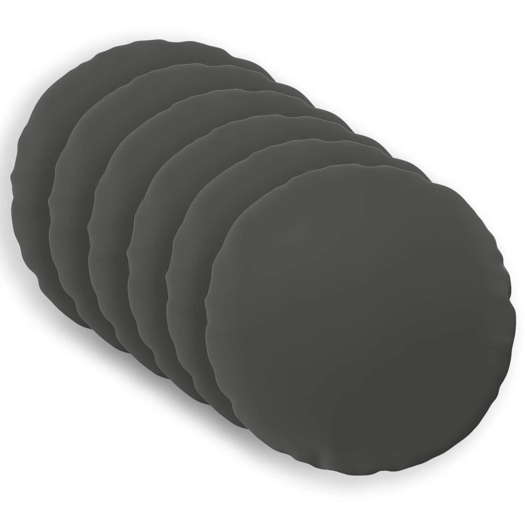Federa 6 pcs HEERLEN Antracite Ø 40 cm Poliestere 922340
