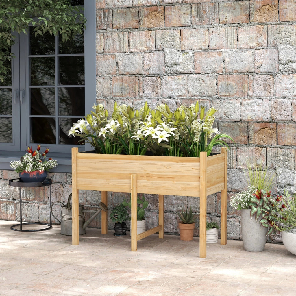 Letto da Giardino Elevato ¨C Minimal ¨C 115x55x80 cm