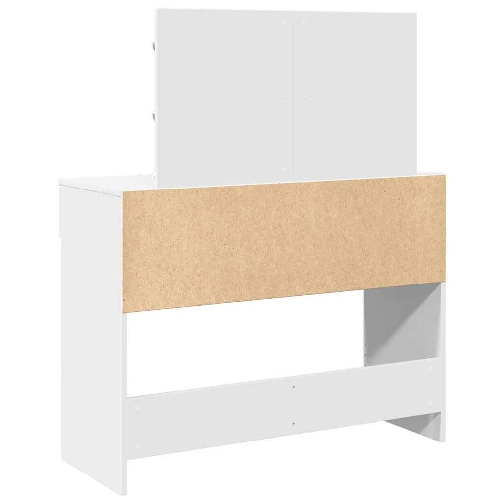Toeletta con LED Bianco 100x40x120 cm 848206