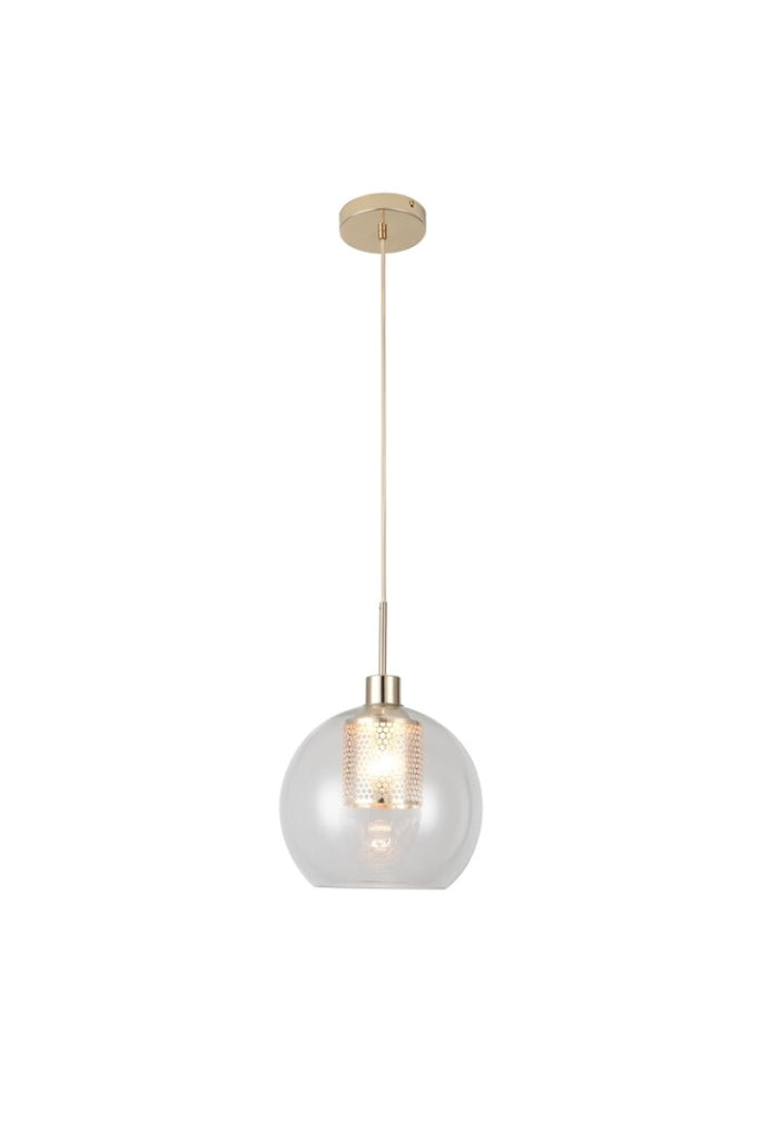 Lampada a sospensione Rabalux Philana oro Ø25 E27 1 luce