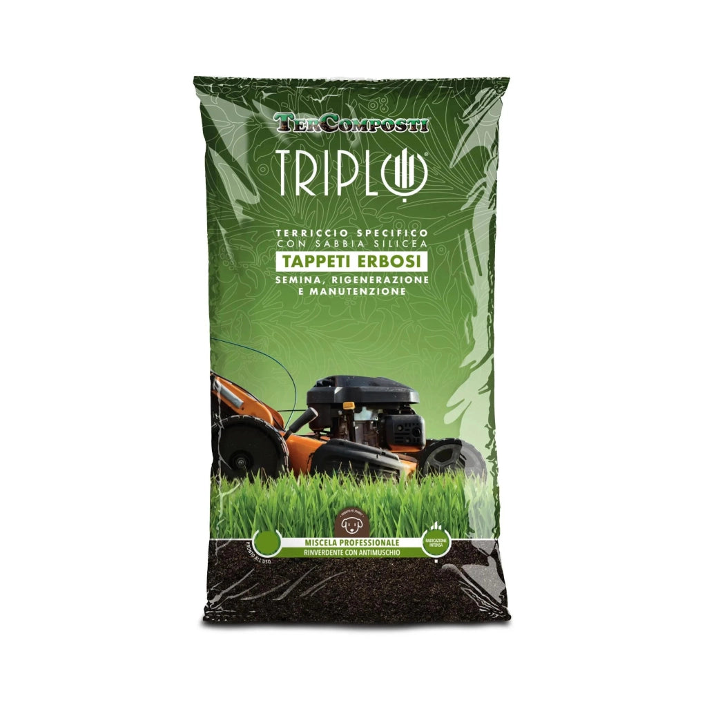 TERRICCIO TRIPLO TAPPETI ERBOSI 70L