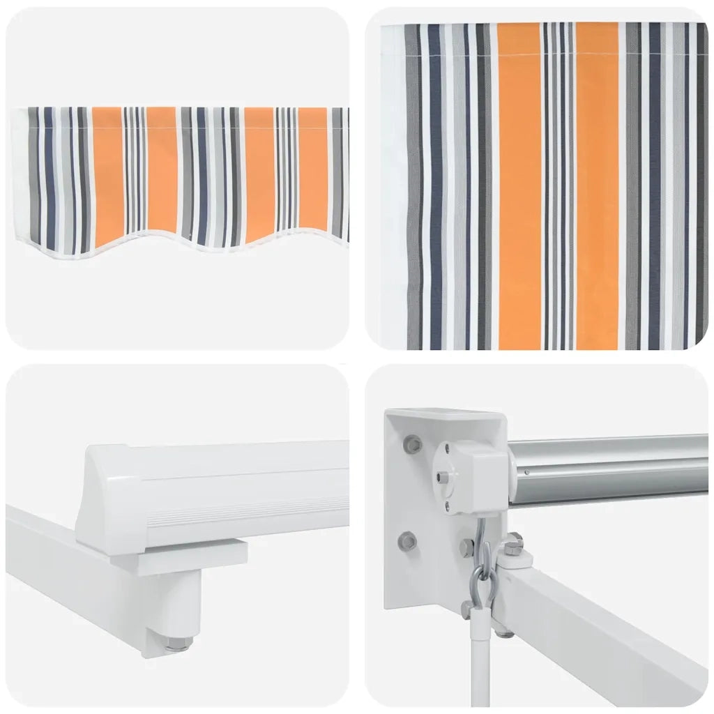 Tenda da Sole | Tenda Retrattile Multicolore 350 x 250 cm