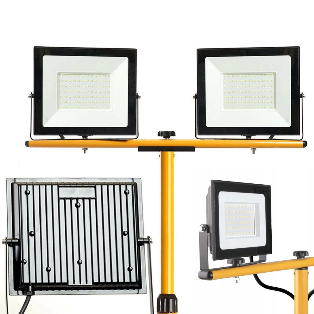 Alogeno Led Su Treppiede 2x20w Rsl001-20n