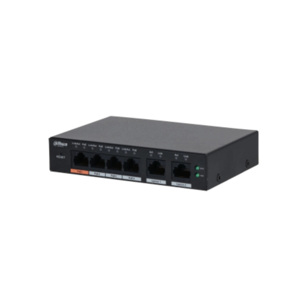 6 Porte Cloud Managed Switch PoE 4x PoE S4100-4ET2ET-60-C - Dahua