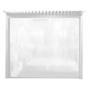 LATERALE PER LATO DA 3 M PERGOLA BIOCLIMATICA PVC
