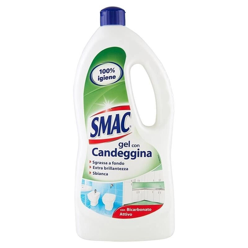 SET 3 SMAC GEL BAGNO DETERGENTE CON CANDEGGINA 850 ML